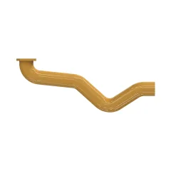 Caterpillar 123.7mm ID Hidrolik Hatları — açılı görünüm