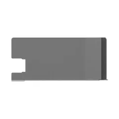 Caterpillar Left Hand Side Screed Deflector ABDECKUNG — Dreiviertelansicht