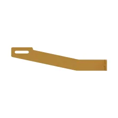 Caterpillar 6mmBa Screed Deflector Mounting Bracket — açılı görünüm