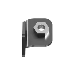 Caterpillar 4mm dicke Motorölleitungen Montage Bracket — Dreiviertelansicht