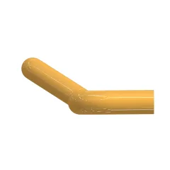 Caterpillar 72.9mm Inner Diameter Tubo — vista en tres cuartos