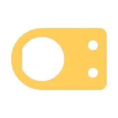 Caterpillar 3mmSa Work Tool Harness Mounting Plate — açılı görünüm