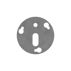 Caterpillar Flood Lamp Mount Plate — Dreiviertelansicht