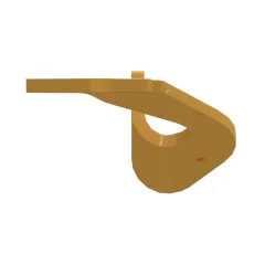 Caterpillar Fender Support Bracket — Dreiviertelansicht