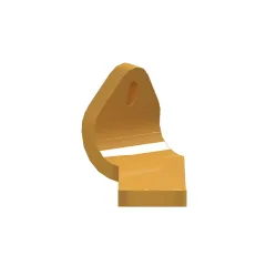 Caterpillar Fender Support Bracket — three-quarter view