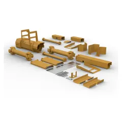 Caterpillar C175 Repower chassis juego