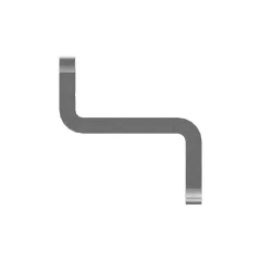 Caterpillar Lever Rod Support Plate — açılı görünüm