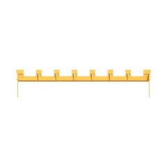 Caterpillar Bucket Tooth Bar — açılı görünüm