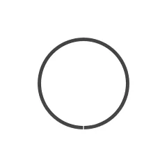 Caterpillar 300mm Dış Çapı Intermediate Piston Ring — açılı görünüm