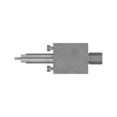 Caterpillar 1/2"-14 NPT , 5/16"-18 Thread Tank Valve — açılı görünüm