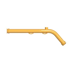 Caterpillar Engine Cooling Water Lines ROHRLEITUNG BAUGRUPPE — Dreiviertelansicht