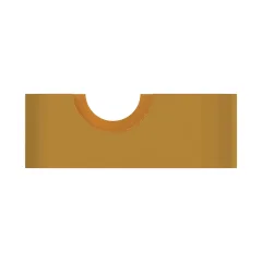 Caterpillar Track Idler Block — açılı görünüm
