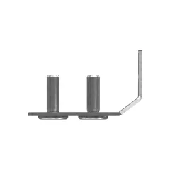 Caterpillar 2mm Thick Mounting Plate — açılı görünüm