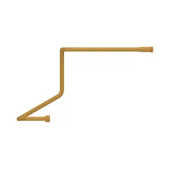 Caterpillar 22.1mm İç Çapı Water Tube — açılı görünüm