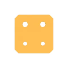 Caterpillar 16mm Thick Block — Dreiviertelansicht