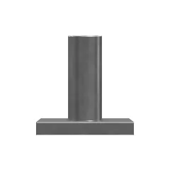 Caterpillar 6mm Thick Mounting Plate — açılı görünüm