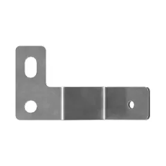 Caterpillar 4mm Thick Flood LUZ SOPORTE DE MONTAJE MÉNSULA — vista en tres cuartos
