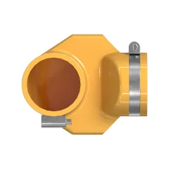 Caterpillar 76.2mm Inner Diameter Elbow — açılı görünüm