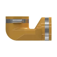 Caterpillar 76.2mm Inner Diameter Elbow — açılı görünüm