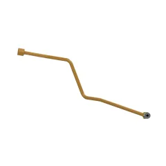 Caterpillar Axle Oil Cooler Line Tubo — vista en tres cuartos