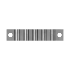 Caterpillar Multiple Tube Half Clamp — vue de trois quarts