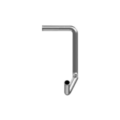 Caterpillar 72.9mm İç Çapı Tube Assembly — açılı görünüm