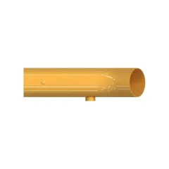 Caterpillar Tubo das linhas de retorno da água do radiador — vista de três quartos