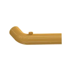 Caterpillar Radyatör Water Return Lines Tube — açılı görünüm