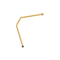 Caterpillar Tubo de linha de óleo do motor do diâmetro interno 9.4mm — vista de três quartos