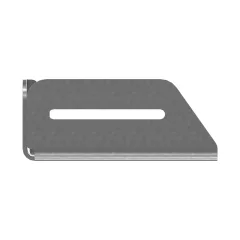 Caterpillar Warning Light Mount Bracket — three-quarter view