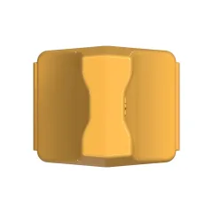 Caterpillar Compactor Wheel Tip — Dreiviertelansicht