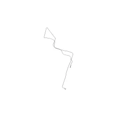 Caterpillar Camera Wiring Harness — vista en tres cuartos