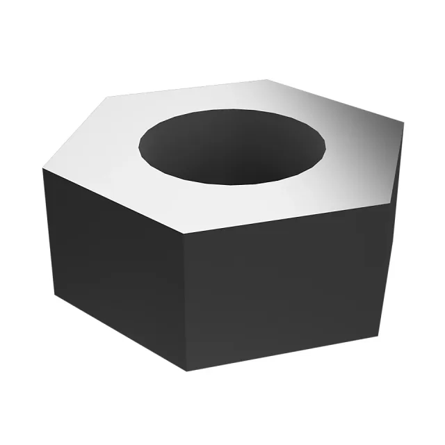 M4 x 0.7mm Hex Somun