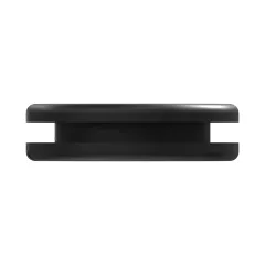 Caterpillar 12.70mm Diamètre intérieur Grommet en caoutchouc à bretelles — vue de trois quarts