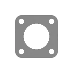 Caterpillar 0.8mm Thick Square Gasket — açılı görünüm