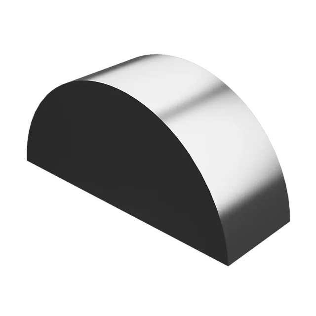 3.188mm Thick Woodruff Key
