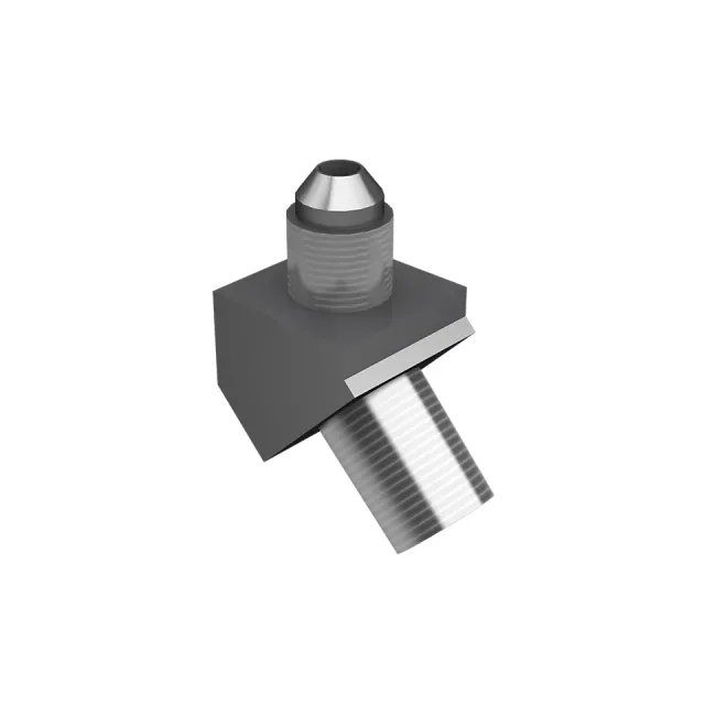 Adaptador de cotovelo de grau 21.80mm de longo 45