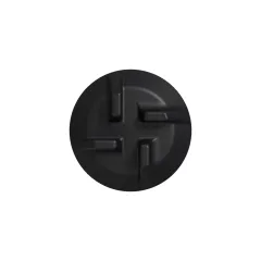 Caterpillar 25.4mm Inner Diameter Cap — vista en tres cuartos