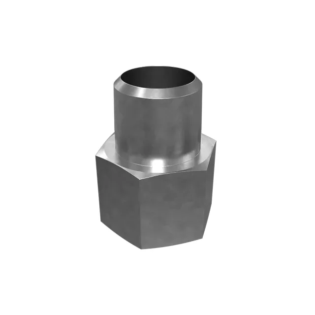 3/8-18 NPTF SECHSKANTKOPF Straight Adapter