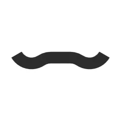 Caterpillar Double Tube Clip — vue de trois quarts