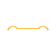 Caterpillar 9.6mm Frekans Çifti Saddle Clip — açılı görünüm