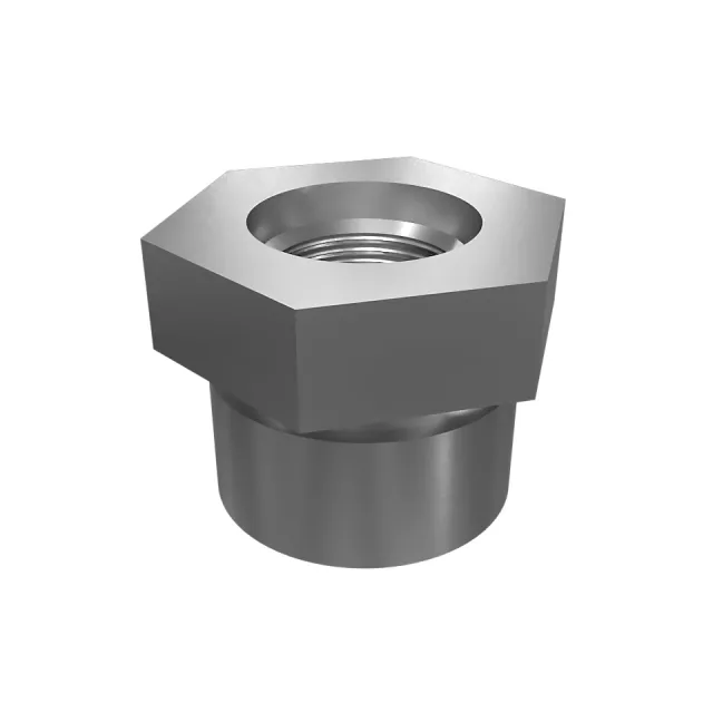 Adaptador reto da cabeça do Hex de Polegada 1
