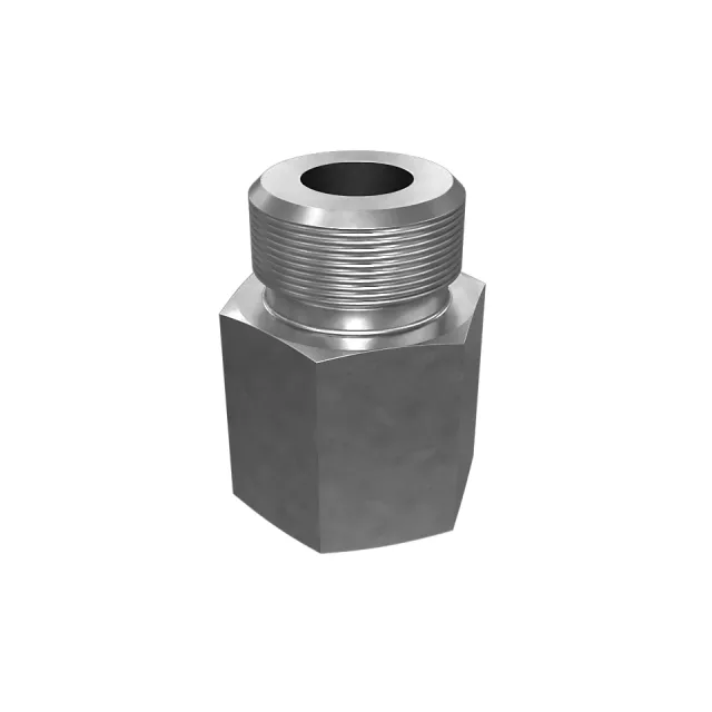 7/8 Inch Hex Head O-Ring Straight Adapter