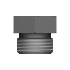 Caterpillar Adapter-Straight — vue de trois quarts