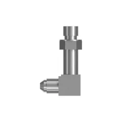 Caterpillar 43.90mm Long 90 Degree Elbow Adapter — three-quarter view