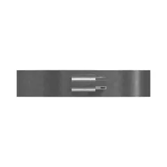 Caterpillar 60.33mm Minimum Standard Clamp — vista en tres cuartos