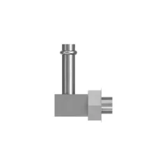 Caterpillar Adaptador de cotovelo de grau 90 de 46.00mm de comprimento — vista de três quartos