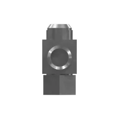 Caterpillar 1-5/8-12" Yakıt Hatları Tee Adapt — açılı görünüm