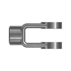 Caterpillar 1/4-28" Yoke Rod End — Dreiviertelansicht