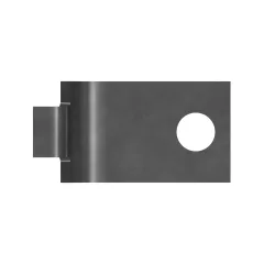 Caterpillar Clip de tubo único com diâmetro interno 30.00mm — vista de três quartos